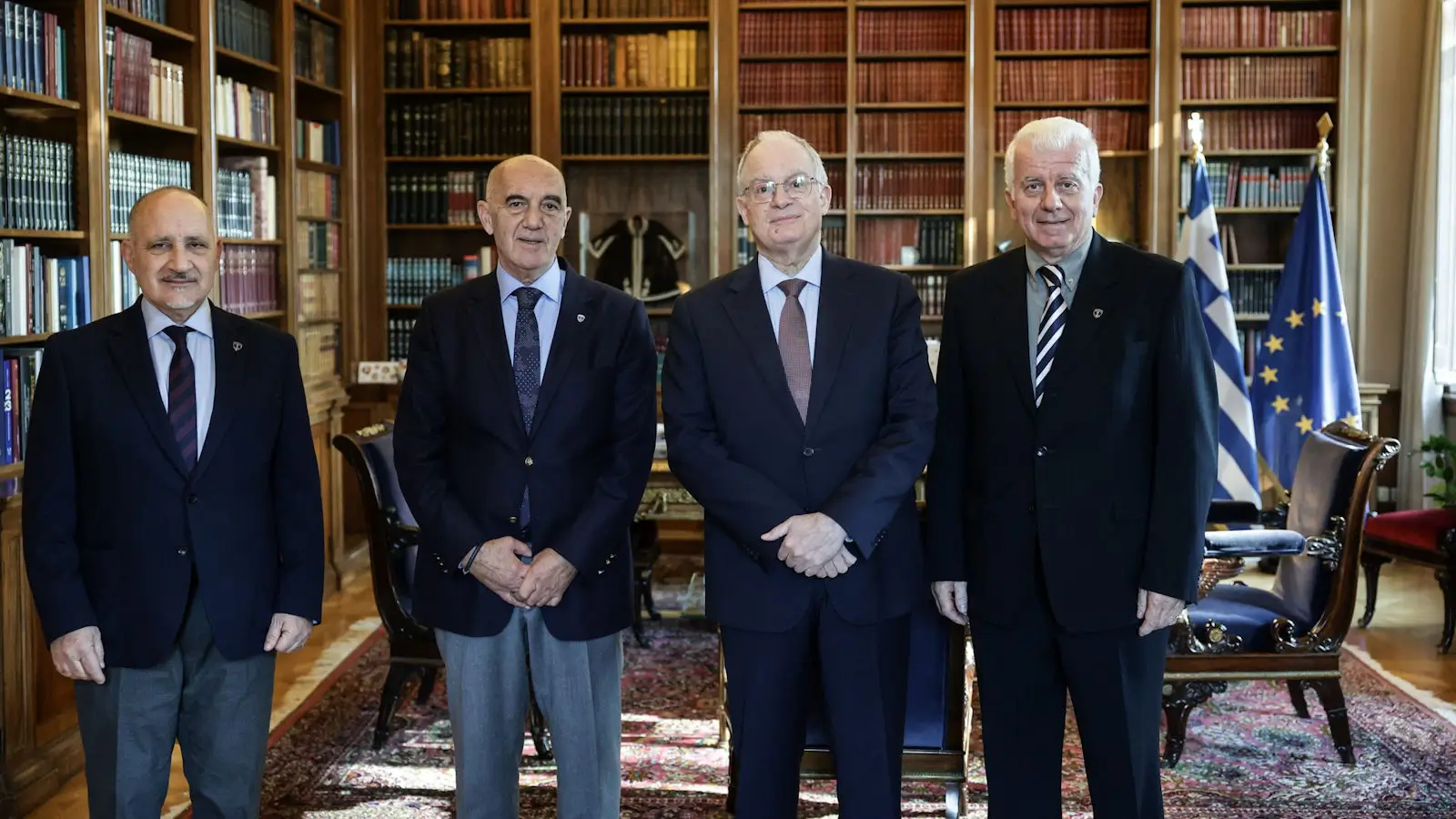 Συνάντηση ΠτΔ με την Ένωση Απόστρατων Αξιωματικών Ναυτικού (ΕΑΑΝ)